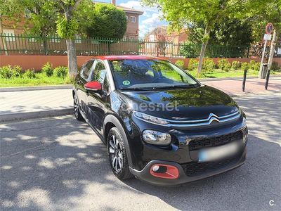 Usado Citroën C3 Feel 82 CV (60 kW) 2018 Negro Utilitario
