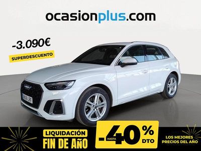 Blanco Usado 2021 Audi Q5 S-Line SUV | 33.490 € (Precio justo)