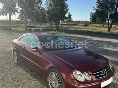 Usado Mercedes CLK320 224 CV (164 kW) 2007 Rojo Coupe