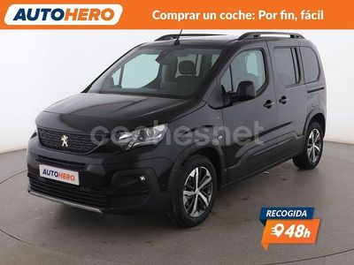 Usado Peugeot Rifter GT 131 CV (96 kW) 2022 Negro Monovolumen