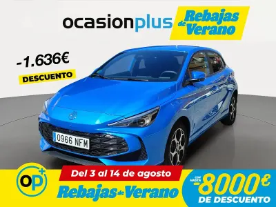 Usado MG MG3 Luxury 195 CV (143 kW) 2025 Azul Utilitario