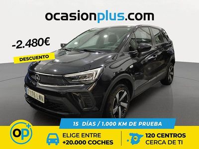 Usado Opel Crossland X Edition 110 CV (80 kW) 2022 Negro SUV