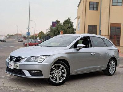 Usado Seat Leon ST XCELLENCE 131 CV (96 kW) 2020 Gris Familiar