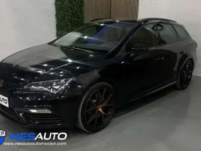 Usado Seat Leon 290 CV (213 kW) 2020 Negro Familiar