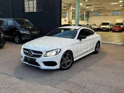 Usado Mercedes C220 170 CV (125 kW) 2018 Blanco Coupe
