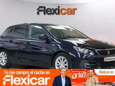 Usado Peugeot 308 Style 130 CV (95 kW) 2020 Azul Berlina