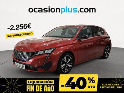 Rojo Usado 2022 Peugeot 308 Allure Berlina | 15.000 € (Precio justo)