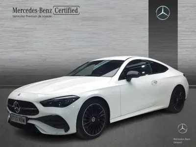 Usado Mercedes CLE220 197 CV (144 kW) 2024 Blanco polar Coupe