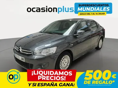 Usado Citroën C-Elysee I Seduction 100 CV (73 kW) 2016 Gris Berlina
