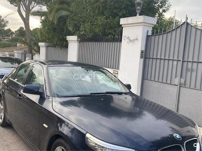Usado BMW 520 163 CV (119 kW) 2007 Azul Berlina