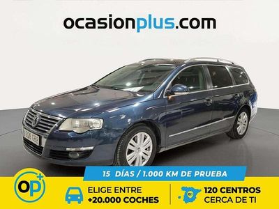 Usado VW Passat Highline 140 CV (102 kW) 2008 Azul Familiar