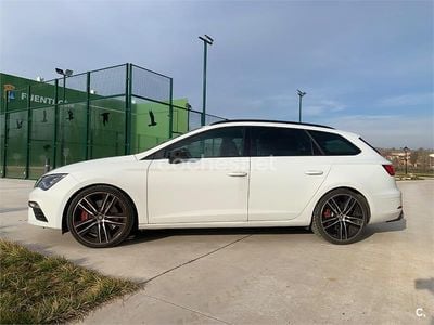 Usado Seat Leon ST CUPRA 300 CV (220 kW) 2018 Blanco Familiar