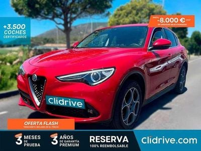Usado Alfa Romeo Stelvio Super 211 CV (155 kW) 2017 Rojo SUV