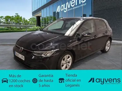 Usado VW Golf VII Life 116 CV (85 kW) 2021 Negro Utilitario