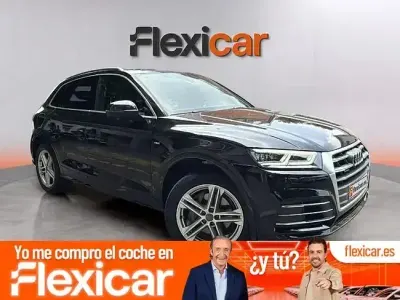 Usado Audi Q5 163 CV (119 kW) 2018 Negro SUV