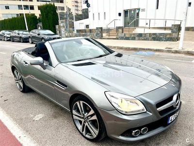 Usado Mercedes SLK250 204 CV (150 kW) 2012 Gris / plata Descapotable