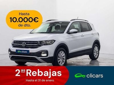 Usado VW T-Cross Advance 95 CV (69 kW) 2020 Blanco SUV