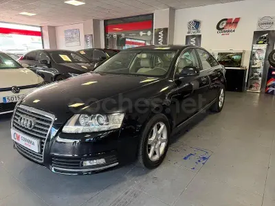 Usado Audi A6 170 CV (125 kW) 2010 Negro Berlina
