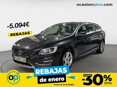 Gris Usado 2015 Volvo V60 Summum Familiar | 15.990 € (Un poco caro)