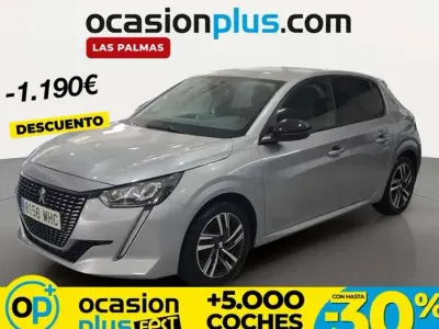 Usado Peugeot 208 Allure 102 CV (75 kW) 2023 Gris Utilitario