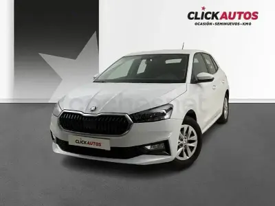 Usado Skoda Fabia Ambition 95 CV (69 kW) 2024 Blanco Utilitario