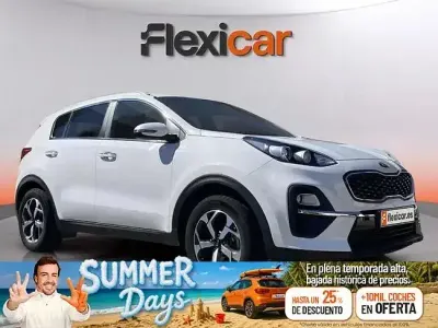 Usado Kia Sportage 136 CV (100 kW) 2019 Blanco SUV