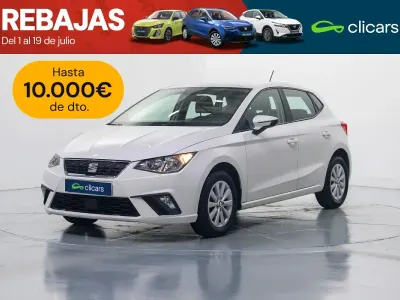Usado Seat Ibiza Style 95 CV (69 kW) 2020 Blanco Utilitario