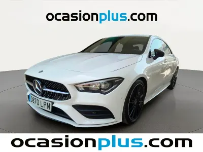 Usado Mercedes CLA200 150 CV (110 kW) 2021 Blanco Coupe
