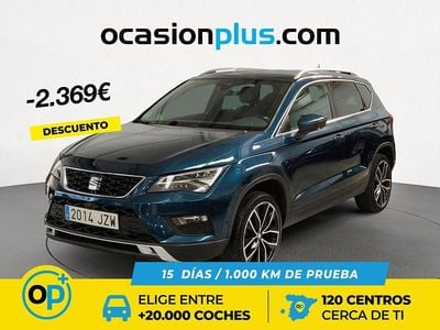 Azul Usado 2017 Seat Ateca XCELLENCE SUV | 14.621 € (Precio justo)