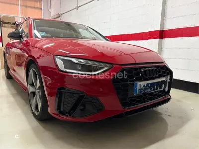 Usado Audi A4 S-Line 150 CV (110 kW) 2020 Rojo Familiar
