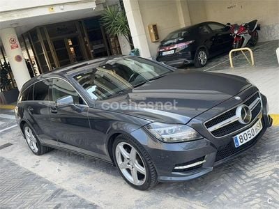 Usado Mercedes CLS350 Shooting Brake 265 CV (194 kW) 2012 Gris / plata Familiar