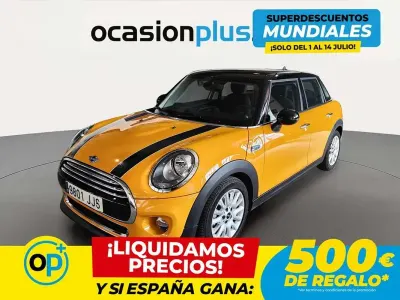 Usado Mini Cooper D 116 CV (85 kW) 2015 Naranja Utilitario
