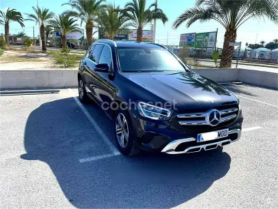 Usado Mercedes GLC220 170 CV (125 kW) 2019 Negro SUV