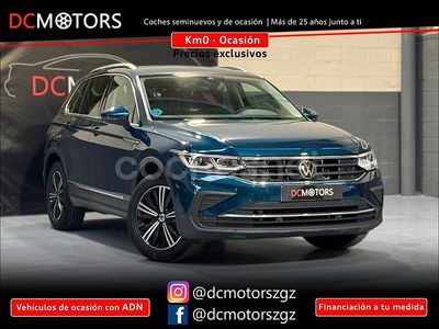 Azul Usado 2022 VW Tiguan Life SUV | 28.900 € (Precio justo)