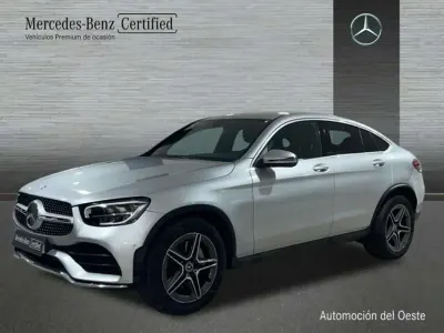 Usado Mercedes GLC220 AMG line 194 CV (142 kW) 2019 Plateado SUV