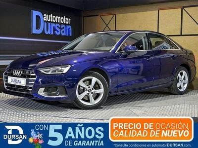 Usado Audi A4 Advanced Plus 136 CV (100 kW) 2021 Azul Berlina