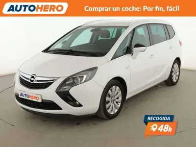 Usado Opel Zafira Excellence 135 CV (99 kW) 2016 Blanco Monovolumen