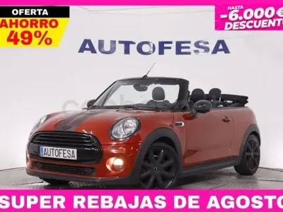 Usado Mini Cooper D Cabriolet 116 CV (85 kW) 2016 Rojo Descapotable