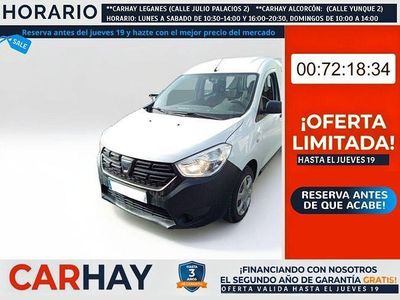 Usado Dacia Dokker Ambiance 102 CV (75 kW) 2019 Blanco Monovolumen