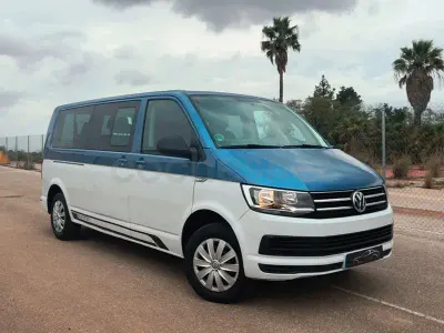 Usado VW Multivan 150 CV (110 kW) 2018 Azul Monovolumen