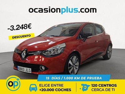 Usado Renault Clio IV 90 CV (66 kW) 2016 Rojo Utilitario