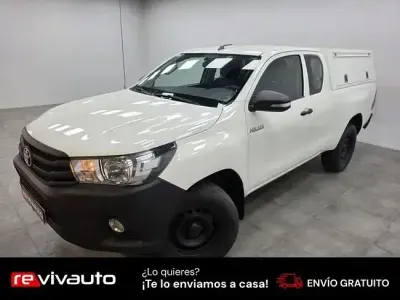 Usado Toyota HiLux 150 CV (110 kW) 2017 Blanco Pickup/Camioneta