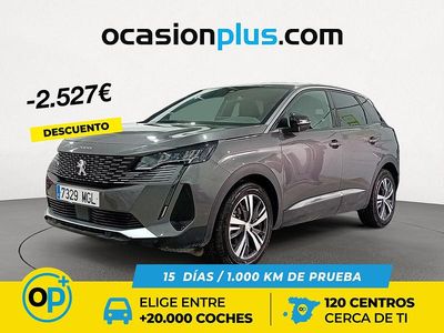 Usado Peugeot 3008 Allure 130 CV (95 kW) 2023 Gris SUV