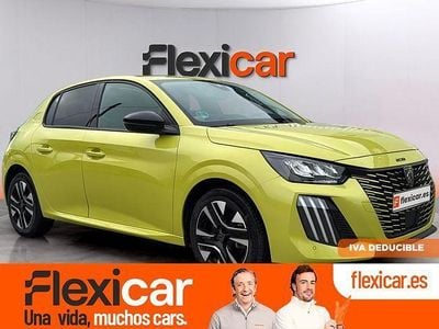 Usado Peugeot 208 Allure 100 CV (73 kW) 2025 Verde Utilitario