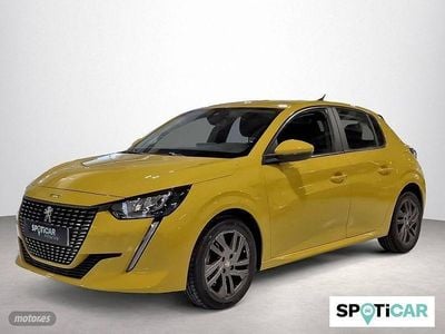 Amarillo Usado 2021 Peugeot 208 Active Utilitario | 12.050 € (Precio justo)