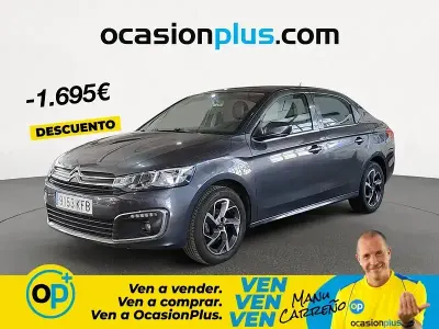 Begagnad Citroën C-Elysee I Shine 115 HK (84 kW) 2017 Grå Sedan