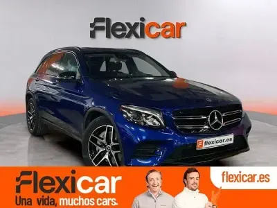 Usado Mercedes GLC220 170 CV (125 kW) 2019 Azul SUV