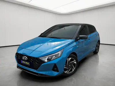 Begagnad Hyundai i20 100 HK (73 kW) 2022 Blå Halvkombi