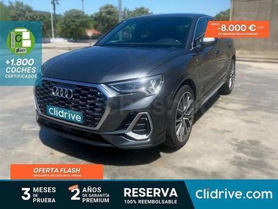 Usado Audi Q3 Sportback S-Line 150 CV (110 kW) 2020 Negro SUV