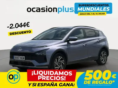 Usado Hyundai Bayon 100 CV (73 kW) 2025 Azul SUV